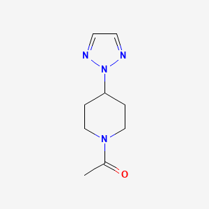 1-(4-(2H-1,2,3-triazol-2-yl)piperidin-1-yl)ethanone
