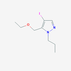 5-(ethoxymethyl)-4-iodo-1-propyl-1H-pyrazole