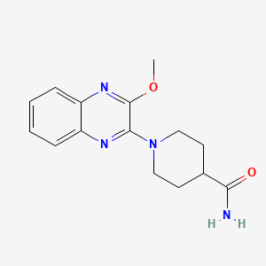 1-(3-Methoxyquinoxalin-2-yl)piperidine-4-carboxamide