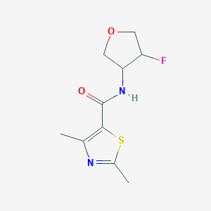 N-(4-fluorooxolan-3-yl)-2,4-dimethyl-1,3-thiazole-5-carboxamide