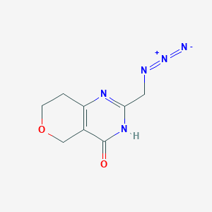 2-(Azidomethyl)-1,5,7,8-tetrahydropyrano[4,3-d]pyrimidin-4-one