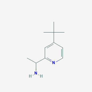 1-(4-Tert-butylpyridin-2-yl)ethanamine