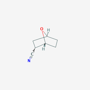 molecular formula C7H9NO B2551462 (1R,2S,4S)-7-oxabicyclo[2.2.1]heptane-2-carbonitrile CAS No. 1727-96-4