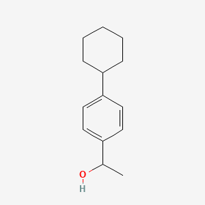 molecular formula C14H20O B2551533 1-(4-Cyclohexylphenyl)ethan-1-ol CAS No. 29030-52-2