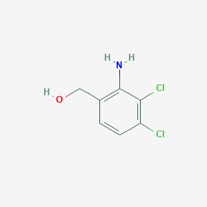 molecular formula C7H7Cl2NO B2551608 (2-Amino-3,4-dichlorophenyl)methanol CAS No. 1595672-91-5