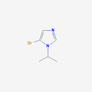 molecular formula C6H9BrN2 B2551834 5-Bromo-1-isopropyl-1H-imidazole CAS No. 1378632-40-6
