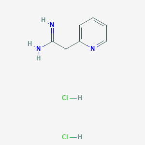 2-Pyridin-2-ylethanimidamide dihydrochloride