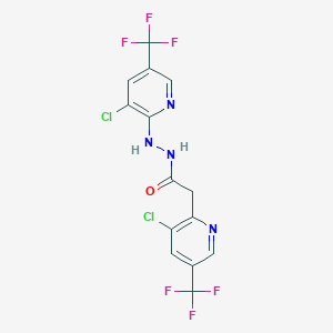 N',2-bis[3-chloro-5-(trifluoromethyl)pyridin-2-yl]acetohydrazide