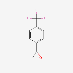 (2S)-2-[4-(trifluoromethyl)phenyl]oxirane