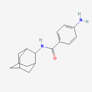 Benzamide, N-adamantan-2-yl-4-amino-