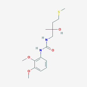 1-(2,3-Dimethoxyphenyl)-3-(2-hydroxy-2-methyl-4-(methylthio)butyl)urea