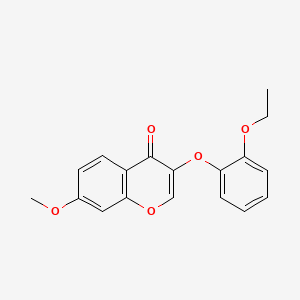 3-(2-ethoxyphenoxy)-7-methoxy-4H-chromen-4-one