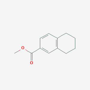 molecular formula C12H14O2 B2552343 Methyl 1,2,3,4-tetrahydro-6-naphthalenecarboxylate CAS No. 23194-33-4
