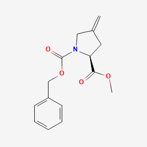 (S)-1-Benzyl 2-methyl 4-methylenepyrrolidine-1,2-dicarboxylate