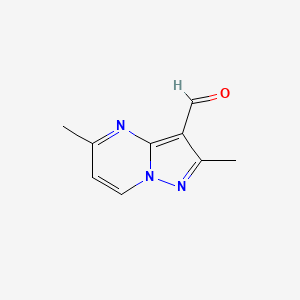 B2552363 2,5-Dimethylpyrazolo[1,5-a]pyrimidine-3-carbaldehyde CAS No. 1975118-07-0