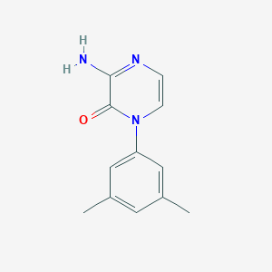 3-Amino-1-(3,5-dimethylphenyl)-1,2-dihydropyrazin-2-one