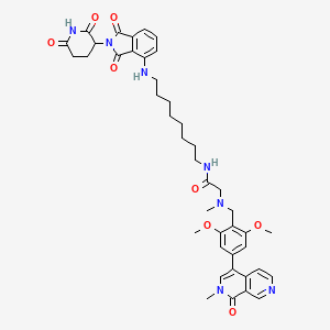 molecular formula C42H49N7O8 B2552487 dBRD 9-A CAS No. 2170679-42-0