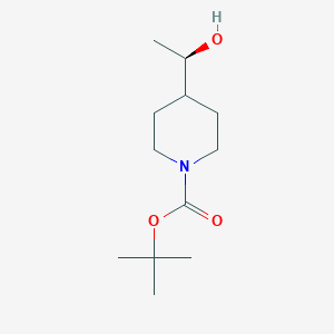 tert-butyl 4-[(1R)-1-hydroxyethyl]piperidine-1-carboxylate