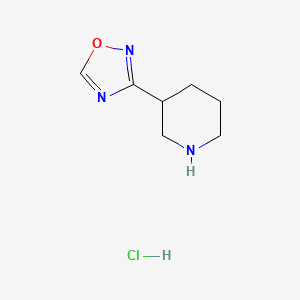 3-(Piperidin-3-yl)-1,2,4-oxadiazole hydrochloride