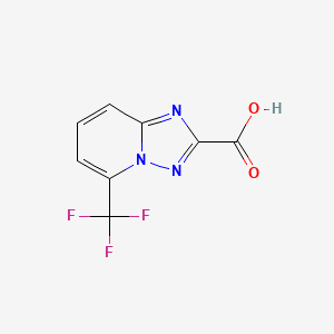B2552637 5-(Trifluoromethyl)-[1,2,4]triazolo[1,5-a]pyridine-2-carboxylic acid CAS No. 2060593-56-6