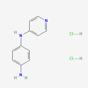 N1-(pyridin-4-yl)benzene-1,4-diamine dihydrochloride