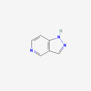 molecular formula C6H5N3 B2552730 1H-Pyrazolo[4,3-c]pyridine CAS No. 271-49-8; 271-50-1; 271-52-3