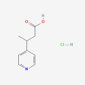3-(Pyridin-4-yl)butanoic acid hydrochloride