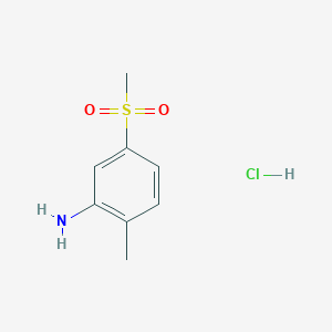5-Methanesulfonyl-2-methylaniline hydrochloride