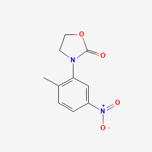 3-(2-Methyl-5-nitrophenyl)-1,3-oxazolidin-2-one