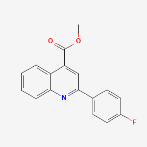 B2552891 Methyl 2-(4-fluorophenyl)quinoline-4-carboxylate CAS No. 327092-77-3