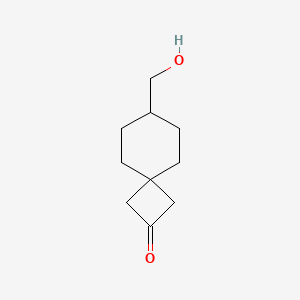 7-(Hydroxymethyl)spiro[3.5]nonan-2-one