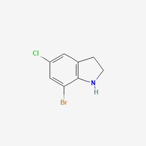 7-Bromo-5-chloroindoline
