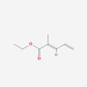 molecular formula C8H12O2 B2552970 ethyl (2E)-2-methylpenta-2,4-dienoate CAS No. 75088-96-9
