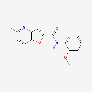 B2552982 N-(2-methoxyphenyl)-5-methylfuro[3,2-b]pyridine-2-carboxamide CAS No. 941928-38-7
