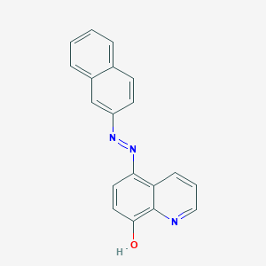 (E)-5-(2-(naphthalen-2-yl)hydrazono)quinolin-8(5H)-one