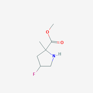 Methyl 4-fluoro-2-methylpyrrolidine-2-carboxylate
