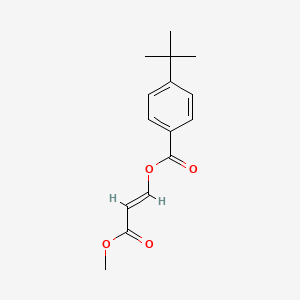 [(E)-3-methoxy-3-oxoprop-1-enyl] 4-tert-butylbenzoate