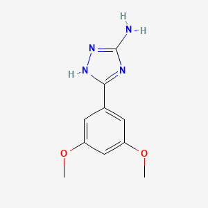 3-(3,5-dimethoxyphenyl)-1H-1,2,4-triazol-5-amine