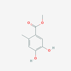 molecular formula C9H10O4 B2553220 Methyl 4,5-dihydroxy-2-methylbenzoate CAS No. 32263-12-0