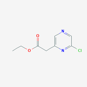 Ethyl 2-(6-chloropyrazin-2-YL)acetate
