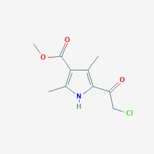methyl 5-(2-chloroacetyl)-2,4-dimethyl-1H-pyrrole-3-carboxylate
