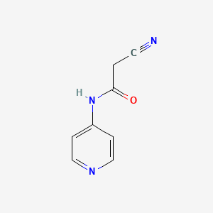 2-cyano-N-(pyridin-4-yl)acetamide