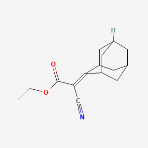 Ethyl 2-(adamantan-2-ylidene)-2-cyanoacetate