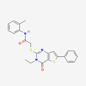 N-isopropyl-1-[4-(4-methoxyphenyl)piperazin-1-yl]isoquinoline-7-carboxamide
