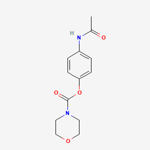 4-Acetamidophenyl morpholine-4-carboxylate