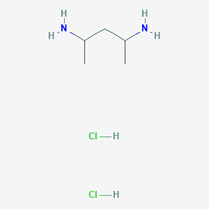 molecular formula C5H16Cl2N2 B2553492 Pentane-2,4-diamine dihydrochloride CAS No. 34998-96-4