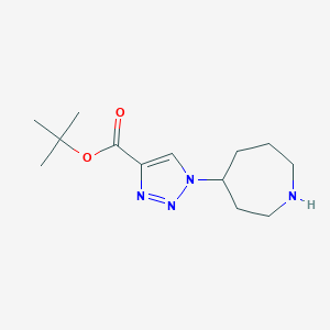 Tert-butyl 1-(azepan-4-yl)triazole-4-carboxylate