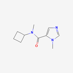 N-Cyclobutyl-N,3-dimethylimidazole-4-carboxamide