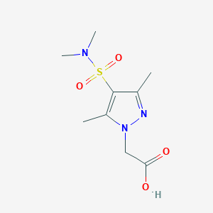 (4-Dimethylsulfamoyl-3,5-dimethyl-pyrazol-1-yl)-acetic acid
