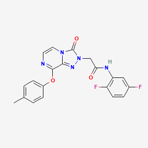 N-(2,5-difluorophenyl)-2-(3-oxo-8-(p-tolyloxy)-[1,2,4]triazolo[4,3-a]pyrazin-2(3H)-yl)acetamide